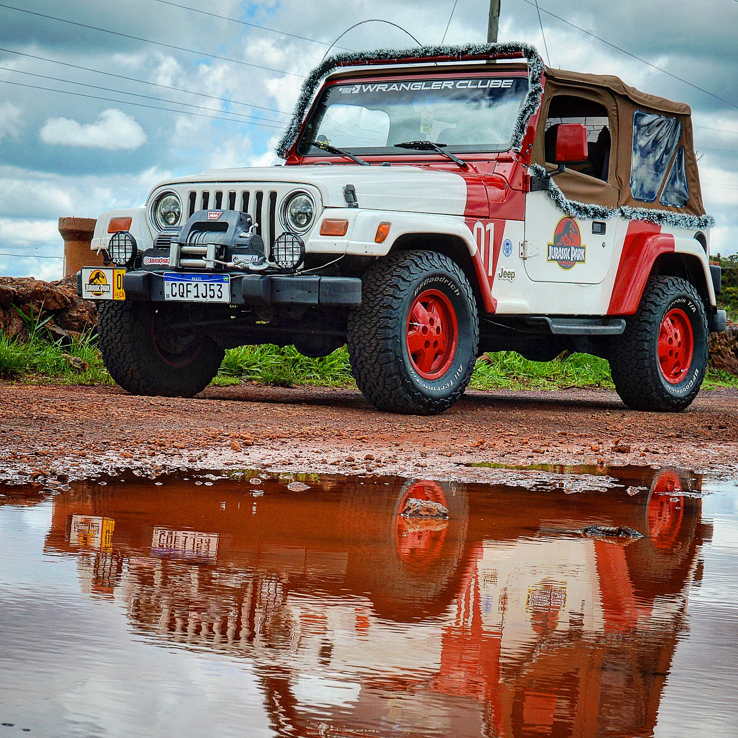 JP01 — Jeep Wrangler TJ 1997 Jurassic Park